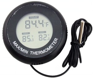Nhiệt Kế Tròn Làm Vườn Màn Hình <span class=keywords><strong>Lcd</strong></span> Kỹ Thuật Số Đầu Dò Nhiệt Độ Ngoài Trời Có Dây TL8050 - Product Image 6