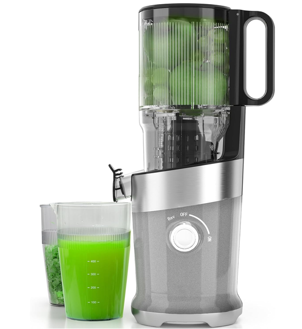Wholesale Price Big Mouth Electric Slow Juicer Cold Press Juicer Machine Easy to Clean