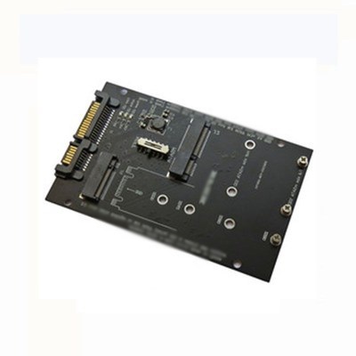M.2 NGFF SSD to SATA 7 15Pin 2.5 Inch Adapter Card 2 in 1 Solid State Drive 2230 2242 Desktop Computers Riser Converter