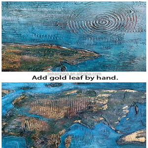 Teal <strong>World</strong> <strong>Map</strong> Gold Foil 100% Hand-Painted Textures Nautical Picture Artwork <strong>World</strong> <strong>Map</strong> Canvas Wall <strong>Oil</strong> <strong>Paintings</strong> Art Abstract