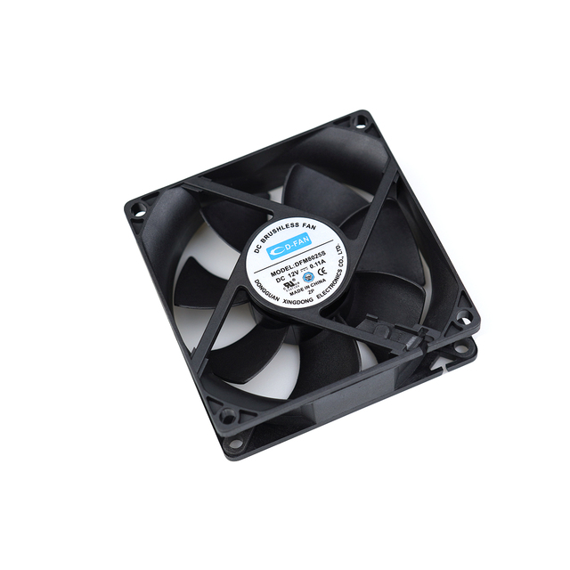 D-FAN 80X80X25m DC 12V 24V Silent Axial Fan for Computer Manufacturing Factories