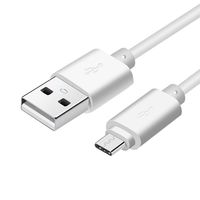 Kabel Data PVC Tipe-C 1M Konduktor Tembaga Murni untuk iPhone, Ponsel Android, Peralatan Rumah Tangga Kecil - Pengisian Daya dan Transfer Data