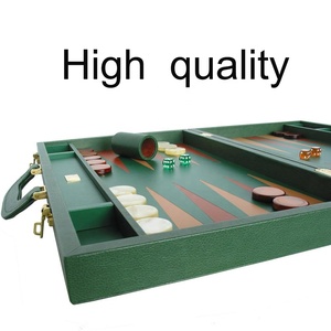 Trung Quốc Nhà máy sản xuất 20inch tùy chỉnh sang trọng Hội Đồng Quản trị trò chơi du lịch backgammon Set cho Giáng sinh Quà Tặng - Product Image 3