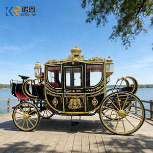 Charrette à cheval de mariage romantique, chariot de conte de fées de luxe, carrosse de <span class=keywords><strong>Cendrillon</strong></span>, chariot royal de mariage du <span class=keywords><strong>prince</strong></span> William en vente - Product Image 4