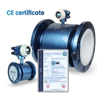 Débitmètre magnétique Shengda pour liquides, numérique RS485 Modbus, DN15-3000 SDLD-50, OEM, protection IP68, à brides