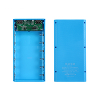 Kit de banque de chargeur sans fil rapide 5A 22.5W USB Type C 6*21700 Power Bank 30000mAh kit d'alimentation