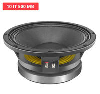 Altavoz de Medios y Bajos de 10 Pulgadas y 1000W con Bobina de Voz de 3 Pulgadas, Sensibilidad de 97dB, Construcción de Aluminio Fundido a Presión, Portátil 8
