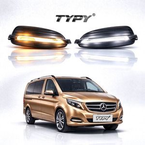 ไฟตัดหมอกตอนกลางวัน LED pmfc อุปกรณ์เสริมรถยนต์ไฟตัดหมอก DRL สำหรับ Mercedes benzv-Class vitto V250 V260 2016-2018 - Product Image 1
