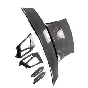 Aileron de coffre arrière en fibre de carbone style 991 RS pour Porsche 997 - Product Image 2