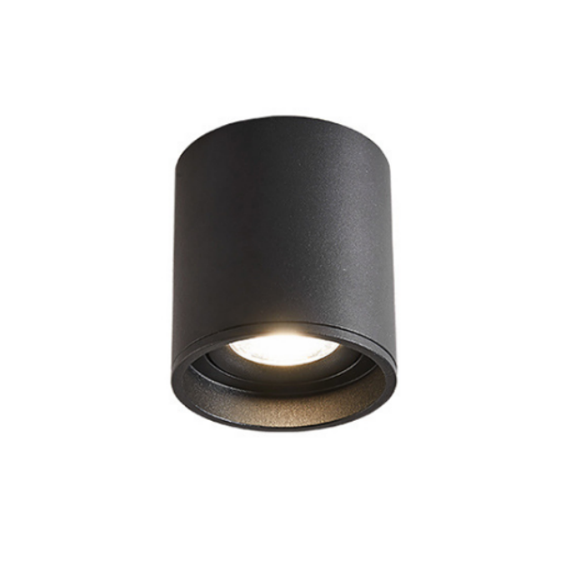 Aluminium Surface Mounted Commercial Ceiling Mounted Down Lamp Cylinder Spot Light Warm White Led Downlight