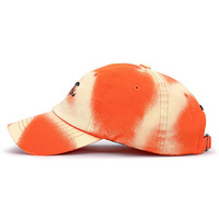 Gorra de Béisbol Personalizada con Logotipo Bordado, Estilo Tie Dye, Lavada y Desgastada, Gorra de Moda para Papá, Sin Estructura, Parte Superior Suave