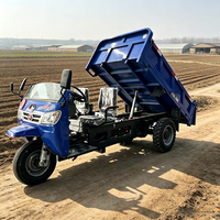 Tricycle à moteur à trois roues, véhicule de transport de passagers à essence/diesel, utilisation industrielle motorisée