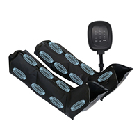 Nouveau système de thérapie de Compression d'air de jambe complète Portable bottes de récupération de Compression de jambe pour la circulation et la récupération musculaire