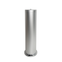 Diffuseur d'aromathérapie et purificateur d'air de luxe en aluminium sur pied pour hall d'hôtel, usage commercial, avec contrôle par application, 1000 ml