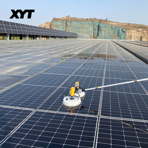 Горячая распродажа, чистящая машина XYT для фотоэлектрической системы с двойной щеткой для чистки - Product Image 3