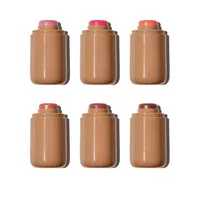 Fournisseur de cosmétiques en gros, ensemble de 6 teintes de blush crème longue tenue en stick