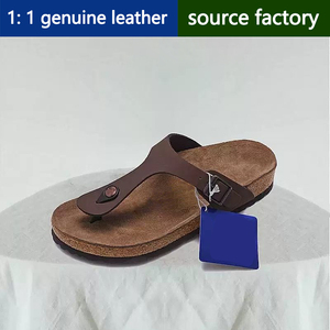Birkenstocks 2026 Nouveauté Été Sandales en liège à double bride pour Hommes et Femmes, Sandales d'extérieur en cuir confortables - Product Image 5