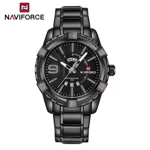 นาฬิกาควอตซ์ NAVIFORCE 9117 รุ่นยอดนิยมสำหรับผู้ชาย สายสแตนเลสสตีล กันน้ำ ดีไซน์ทันสมัย เหมาะสำหรับใส่ลำลองและเล่นกีฬา ปี 2025 - Product Image 3