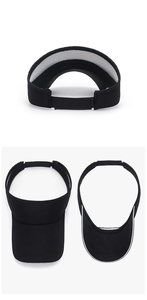 Biểu Tượng Tùy Chỉnh Sun <span class=keywords><strong>Visor</strong></span> <span class=keywords><strong>Hat</strong></span> 3D Thêu Thể Thao Sun Visors Cap Cho Nam Giới Và Phụ Nữ - Product Image 3
