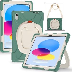 ทนทานหนักซิลิโคนกันกระแทกกรณีแท็บเล็ตสำหรับ <span class=keywords><strong>Apple</strong></span> <span class=keywords><strong>iPad</strong></span> <span class=keywords><strong>10</strong></span>รุ่น2022 10th <span class=keywords><strong>Gen</strong></span> <span class=keywords><strong>10</strong></span>.9นิ้วปกหลังกรณี - Product Image 6