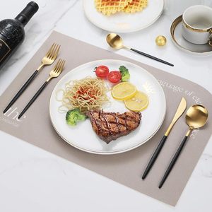 Juego de cubiertos de metal de alta resistencia de diseño ergonómico duradero y ligero Ideal para cenas familiares restaurantes y servicios de catering - Product Image 4
