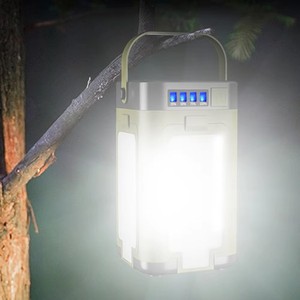 Lanterne Solaire Anti-Moustiques 2000mAh, Rechargeable par Énergie Solaire, Pliable, pour Camping, Marché Nocturne, Tente de Campement Extérieure - Product Image 5