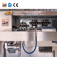 Machine à cornets automatiques en acier inoxydable STARLAND - Haute productivité, nouvel équipement pour la production d'aliments surgelés à base de farine