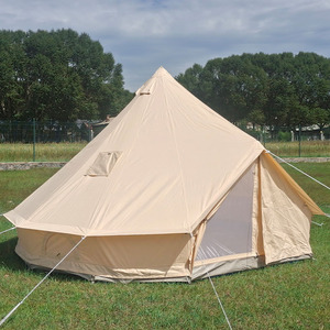 <span class=keywords><strong>Tenda</strong></span> da Campeggio Pop-up in <span class=keywords><strong>Cotone</strong></span> Beige e Oxford Bianco per Turisti - Product Image 6