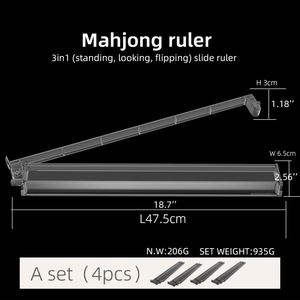 Mahjong Ruler 18 Inch Thickened 3 in 1 Mahjong Tile Pusher Universal American Mahjong <b>Accessory</b> for Home Club <b>Game</b> Fast Shipping - Product Image 6