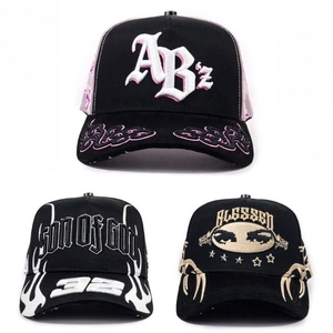 Nueva Llegada Gorra Baez de 5 Paneles con Forro de Satén, Visera Curva, Bordado 3D con Logotipo de Dragón, Hebilla Metálica, Gorra Shifu Baez - Product Image 4