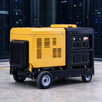 Générateur diesel silencieux OEM personnalisé de 5 kW, unité d'alimentation portable d'urgence