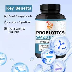 Capsules végétaliennes naturelles de probiotiques pour adultes les plus vendues – Supermélange nutrimental prébiotique Intelligence Triplex - Product Image 4