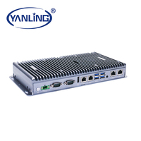 Mini PC Industrial In-tel J6412 en Oferta, con Múltiples Puertos de Expansión 4x 4COM RS232 TPM 2.0 para Adquisición de Datos y Control de Movimiento