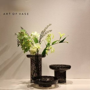 แจกันตั้งโต๊ะสไตล์โมเดิร์น ดีไซน์บล็อกสีสันสดใส แจกันแก้วขนาดเล็ก ขายส่งแจกันแก้วสำหรับตกแต่งบ้าน - Product Image 4