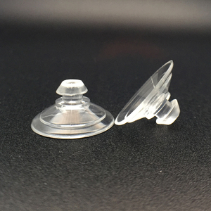 Ventouse en plastique double face pour entretoises de table en verre et présentoirs de signalisation double face pour vitrine - Product Image 1