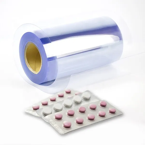 HSQY Pharma Grade Pharmaceutical PVC Blister Film Sheet Packaging for Vacuum Forming Tablets Capsules and Pill