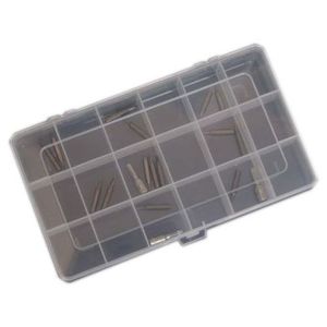 Plastic <b>Storage</b> <b>Box</b> 18 Compartment Organized <b>Tool</b> Container For Small Parts And Accessories - Product Image 2