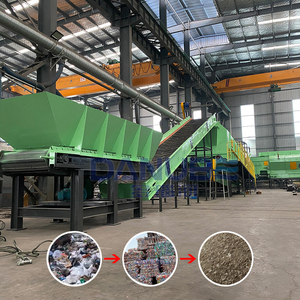 Advanced Waste Management Systems Waste Recycling Sorting Conveyor Belt Msw Waste Sorting Plant - Product Image 1