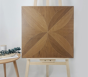 Carrelage en porcelaine imitation parquet en noyer rétro, 600 x 600 mm, finition mate, antidérapant, pour la décoration <span class=keywords><strong>de</strong></span> la cuisine, <span class=keywords><strong>de</strong></span> la salle <span class=keywords><strong>de</strong></span> bain et des pièces - Product Image 6