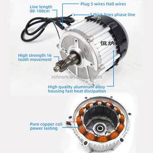 <span class=keywords><strong>รถ</strong></span><span class=keywords><strong>เข็น</strong></span>ไฟฟ้าไร้แปรงถ่าน DC 70ซม. 48V800w ความเร็วต่ำพร้อมเบรกอิเล็กทรอนิกส์ชุดควบคุมเพลาหลังอุปกรณ์เสริมรถยนต์ - Product Image 3