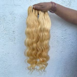 Extensiones de Cabello Humano Rubio Indio de 22 Pulgadas - Product Image 4