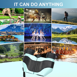 Binoculares de Alta Calidad, Simples, Antideslizantes, HD, Telescopio Compacto para Exteriores, Binoculares 6X18 para Camping - Product Image 6