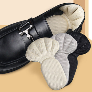 Pegatinas de tacón <span class=keywords><strong>para</strong></span> zapatos de alta calidad, en forma de zapatillas de deporte T, almohadillas de protección <span class=keywords><strong>para</strong></span> el talón, alivio del dolor, reductor de tamaño de zapato, insertos de tacón de medio cojín - Product Image 2