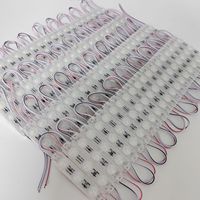 Module LED 12V 3LED 63*13 1.5W SMD2835 IP65 Blanc froid Blanc chaud Extérieur Étanche Moulage par injection Signalisation d'affichage