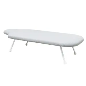 2022 New Designed Tabletop Ironing Board With Folding Legs Plastic Countertop Ironing Board With Cotton Cover For Sewing Dorm