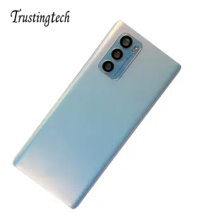 For LG Wing 5G Back Battery Cover With Camera Lens Rear Panel Door Housing Case Repair Parts