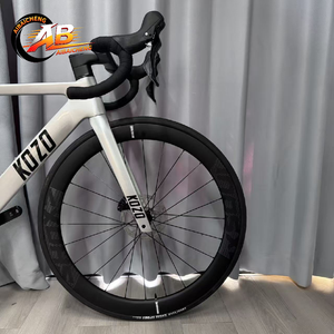 Vélo de course sur route à 24 vitesses avec freins à disque hydrauliques Shimano, fourche en fibre de carbone légère, pour hommes, <span class=keywords><strong>triathlon</strong></span> <span class=keywords><strong>Ironman</strong></span>, cyclisme - Product Image 5