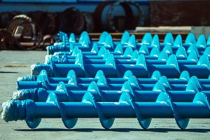 600mm Đá Đầu 35 crmo Lục Giác Nhà Sản Xuất Tập Tin Đính Kèm Đất Bits Khoan Rig Cfa Vô Tận Duy Nhất Bay Hình Nón Khoan - Product Image 4