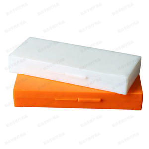 Boîte de rangement rectangulaire en plastique épaissi, à un seul niveau, durable et écologique, pour kit médical et organisation de spécimens - Product Image 2