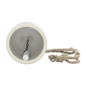 Campanella in ceramica per decorazioni da giardino, patio, veranda, da appendere. - Product Image 3